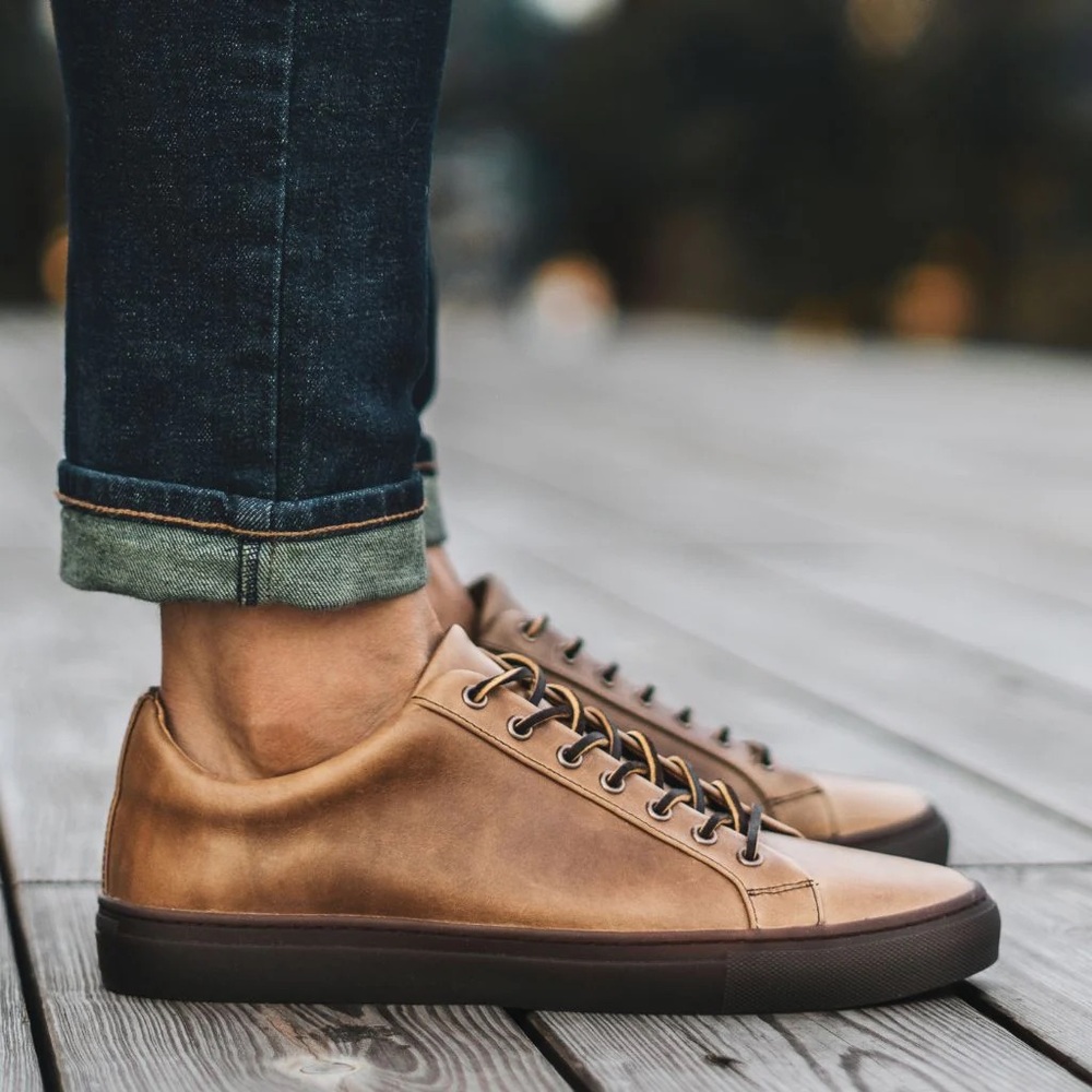 Thursday Boot Co. Premier Low Top in Natural